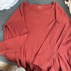 AE waffleknit sweater!